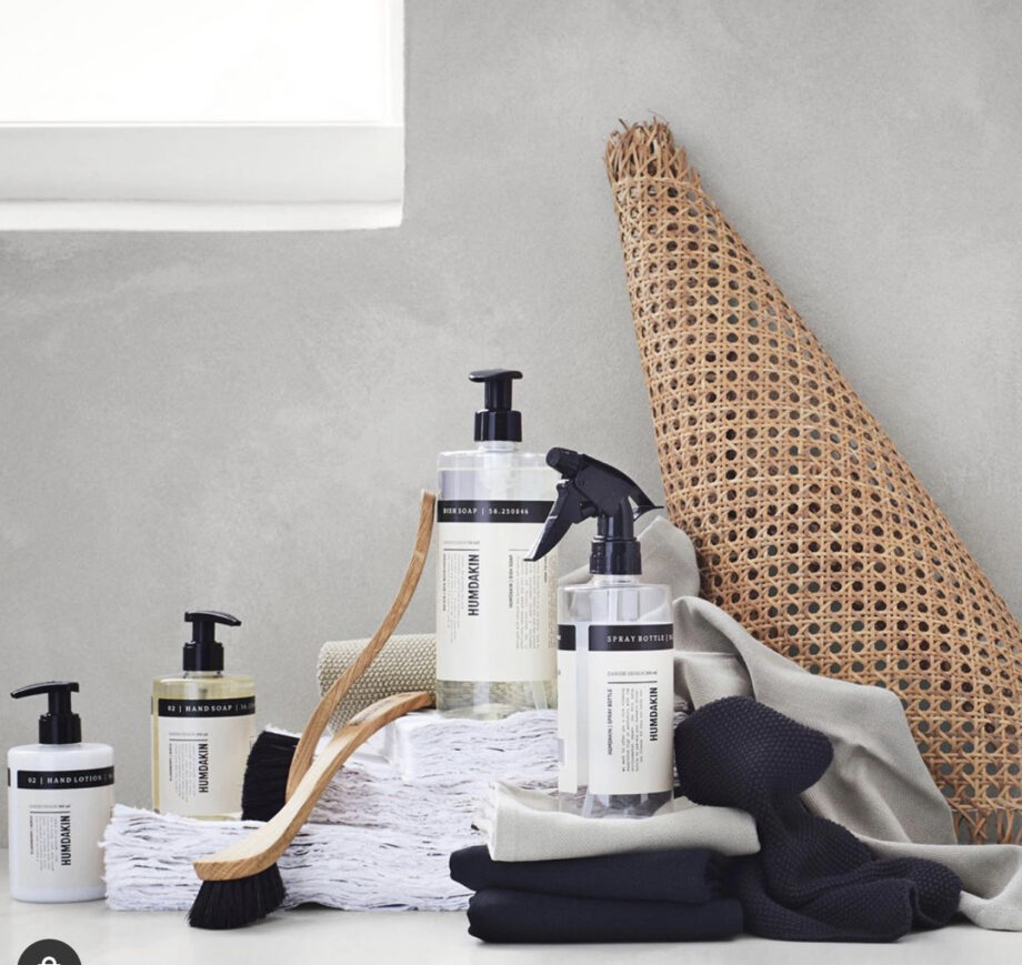 Humdakin sprayfles schoonmaakmiddel, zeep en handlotion pompfles Stijlvol scandinavisch design