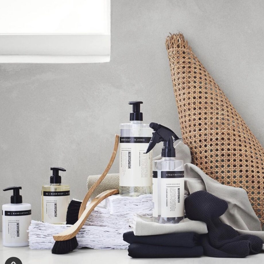 Humdakin sprayfles schoonmaakmiddel, zeep en handlotion pompfles Stijlvol scandinavisch design
