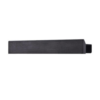 Magnetische Flex rail wandplank zwart black black van Gejst byJensen