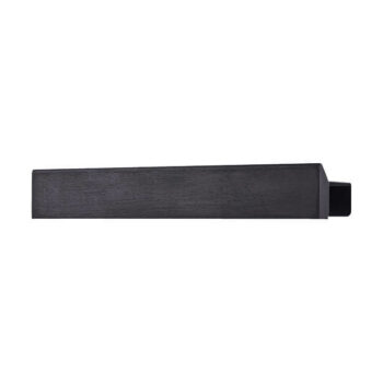 Magnetische Flex rail wandplank zwart black black van Gejst byJensen