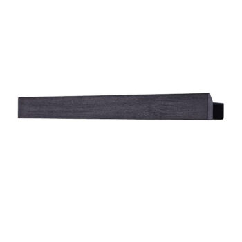 Flex rail zwarte magnetische wandplank 60 cm black black van Gejst byJensen3