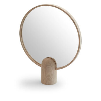 Skagerak Tafelspiegel Aino Mirror groot spiegel skagerak denmark eikenhouten handspiegel