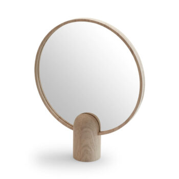 Skagerak Tafelspiegel Aino Mirror groot spiegel skagerak denmark eikenhouten handspiegel