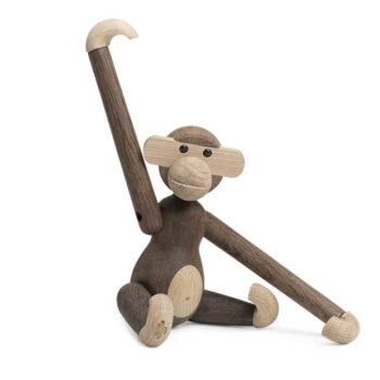 Kay Bojesen Monkey houten aap gerookt eikenhout