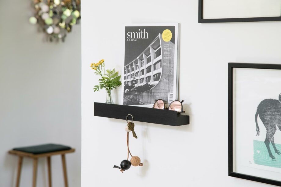 by Wirth magnet shelf zwart messenmagneet