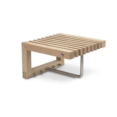 Cutter mini garderobe wardrobe kapstok eikenhouten Skagerak Denmark