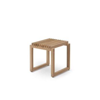 Cutter kruk stool eikenhout Skagerak Denmark