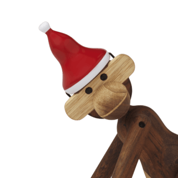 Kay bojesen monkey met kerstmuts