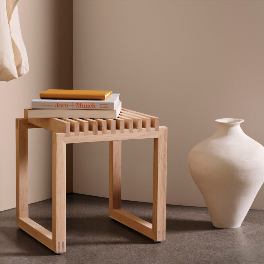 skagerak Cutter Stool kruk bijzettafel eiken Fritz Hansen