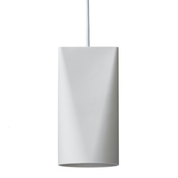 Moebe pendant narrow hanglamp wit keramiek