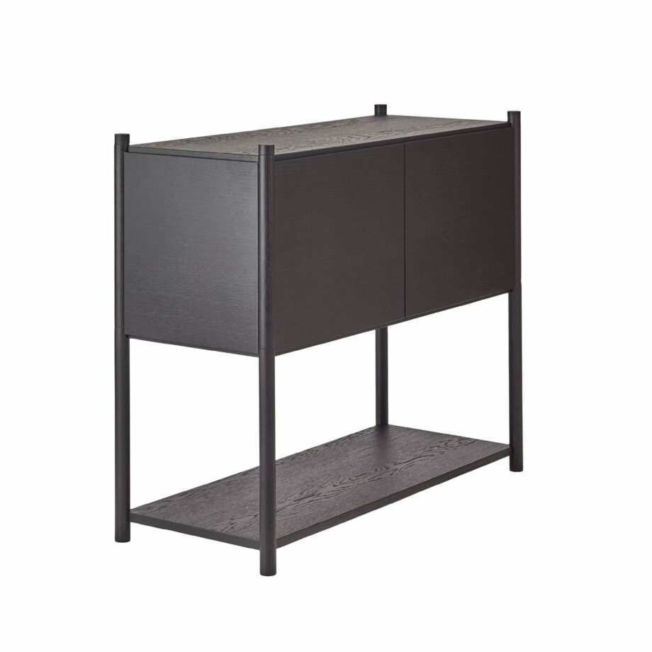 Zwarte Sceene C kast van Gejst Design