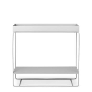 Ferm Living Plant box two tier lichtgrijs opbergmeubel