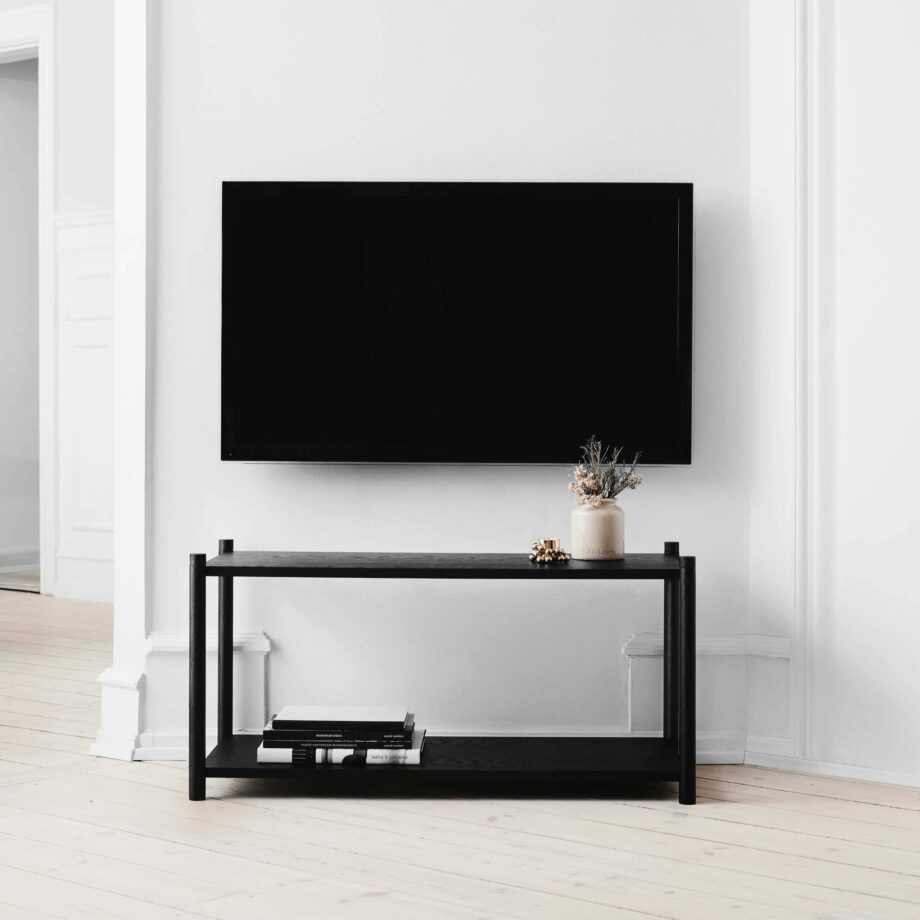 Gejst Design Lage kast licht eikenhout Sceene F tv meubel