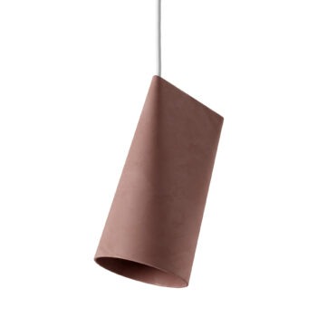 Moebe pendant narrow hanglamp wit keramiek