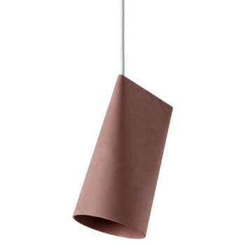 Moebe pendant narrow hanglamp wit keramiek