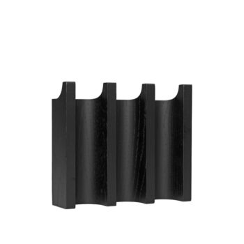 Kapstok zwart hout Column coat rack Kristina Dam