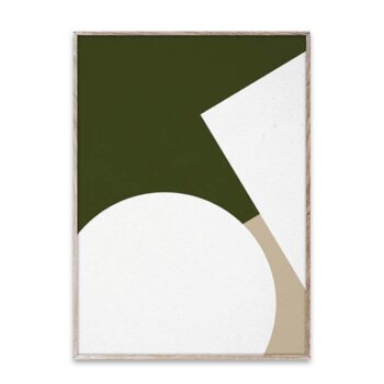 Nina Bruun Simple Forms 3 poster Paper Collective 50x70