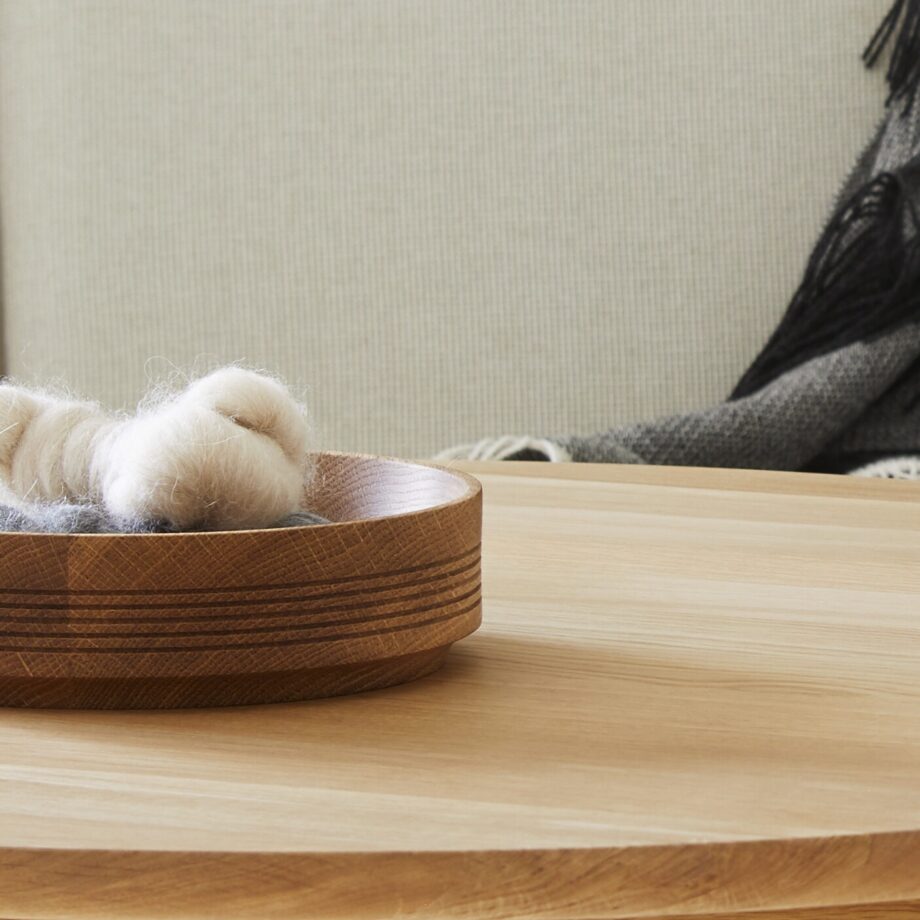 eikenhouten schaal Form & refine Selection wooden bowl serveerschaal