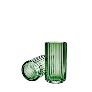 Lyngby vaas groen glas copenhagen green 20cm