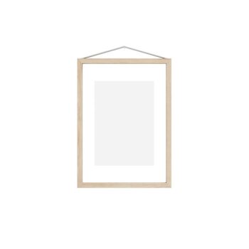Moebe frame A4 Ash essenhout transparante lijst