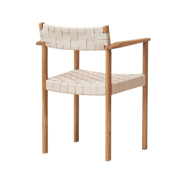 Form and refine achterkant Motif Armchair eetkamerfauteuil stoel naturel eikenhout