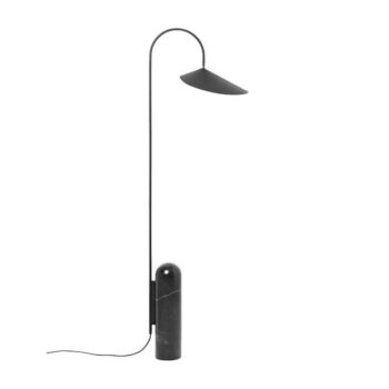 Ferm Living Arum vloerlamp zwart Floor lamp