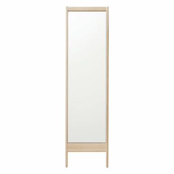Form refine a line mirror spiegel 195 wit eikenhout