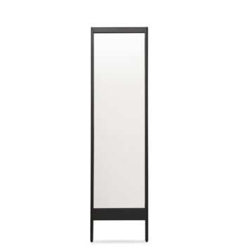 Form and Refine A-Line spiegel passpiegel zwart eiken