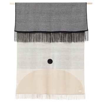 Form refine Plaid aymara alpaca wol cream