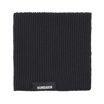 Zwarte Humdakin vaatdoek Coal in gebreide biologisch katoen