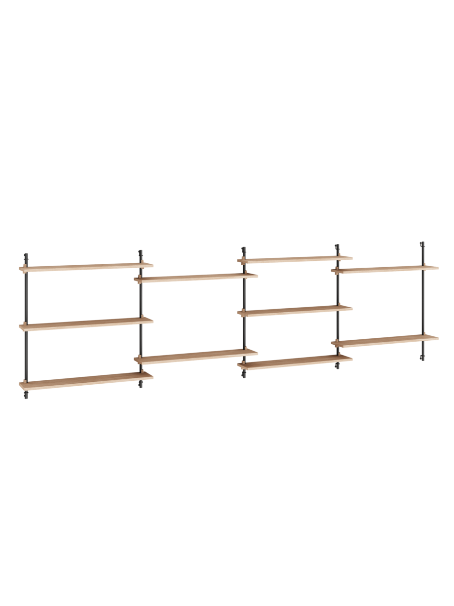 MOEBE_Wall-Shelving_wandrek_WS.85.4_zwart_eiken