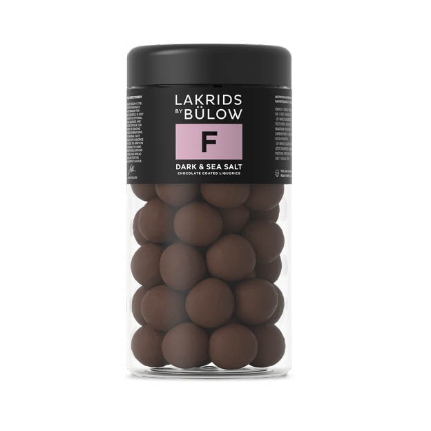 Lakrids F drop met chocolade dark sea salt regular