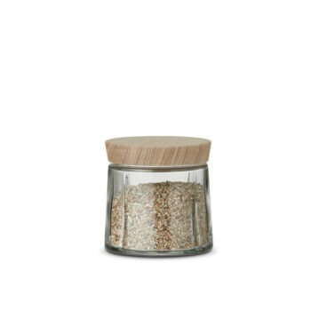 Rosendahl Grand Cru voorraadpot glas met houten deksel 0.5 liter