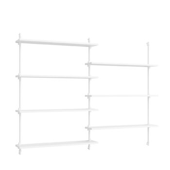 MOEBE - Wall Shelving wandrek - WS.115.2 wit