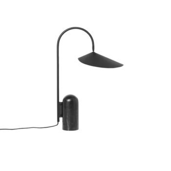 Arum tafellamp Ferm Living zwart