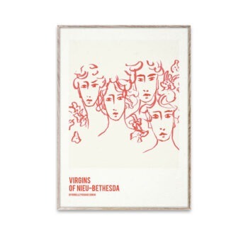 Paper Collective Four faces poster 50x70 cm