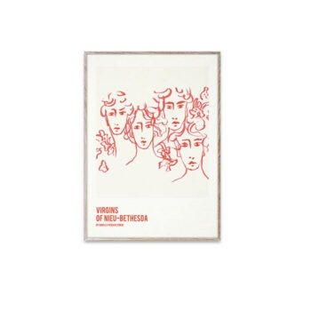 Paper Collective Fout Faces poster 30x40 cm