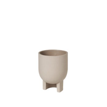 Kristina Dam Studio Serene Bloempot Small zandkleur