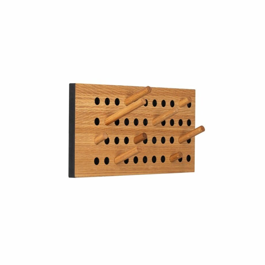 We do wood kapstok eikenhout scoreboard small horizontaal