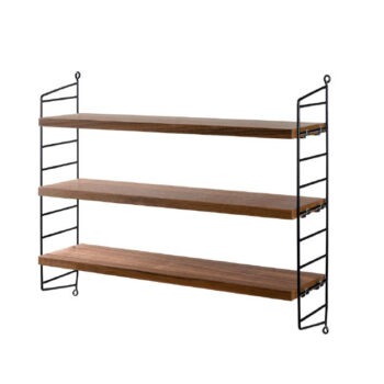 String pocket wandrek walnoot zwart