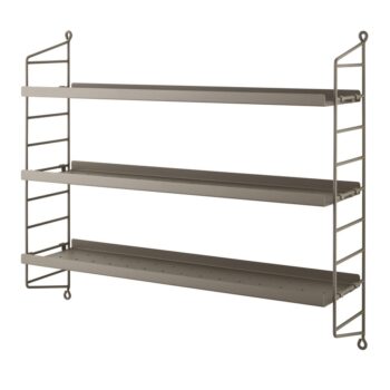 string-Firniture-pocket-metaal-wandrek-wandkast-wandplank-taupe