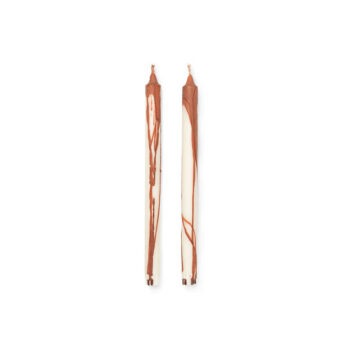ferm Living Dryp Kaarsen Rust rood