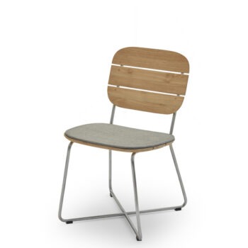 1961015 Lilium Chair Cushion, Ash