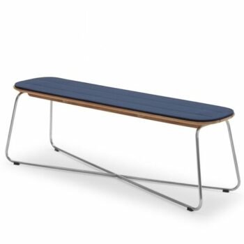 1961021 Lilium Bench kussen voor tuinbank marine blauw Cushion