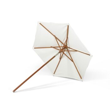 Skagerak Messina parasol 210 met knik in wit