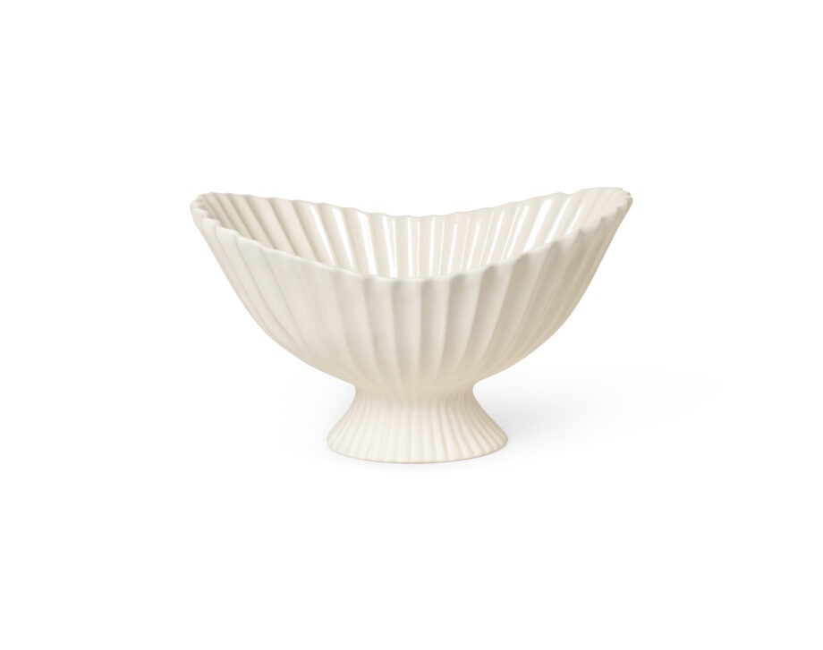 ferm Living Fountain Centrepiece schaal off-white