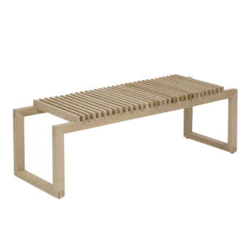 Cutter bank eikenhout Skagerak Fritz Hansen