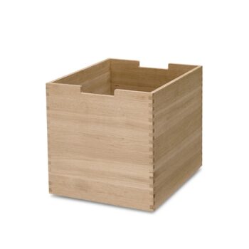 Skagerak Cutter Box high eikenhouten opbergbox