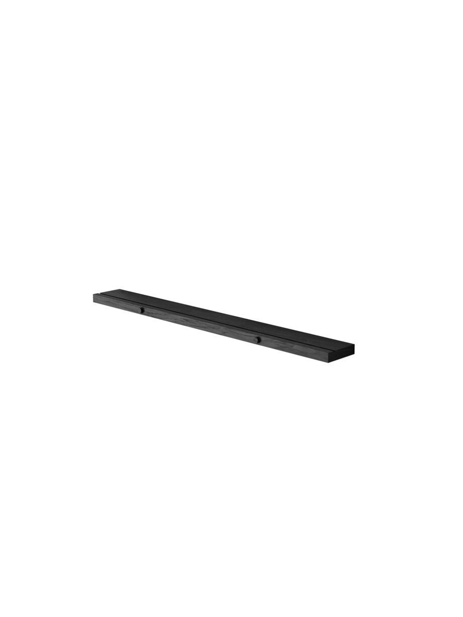 MOEBE gallery shelf gallerie plank voor posters zwart 70 cm