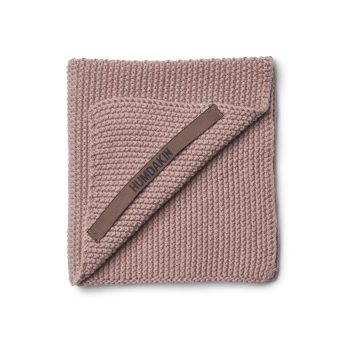 Humdakin gebreide vaatdoek latte lichtbruin katoen